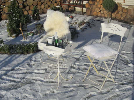 Winterdekoration im Landhausstil