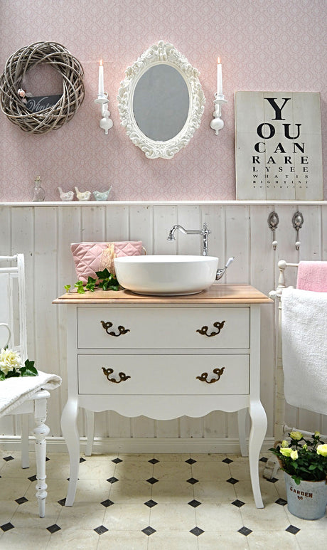 Romantic washbasins