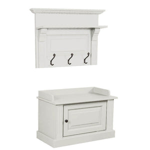 "Florence" - Wardrobe country house furniture solid wood white