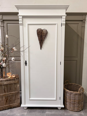 Capalée - Large solid wood bathroom cabinet in country house style