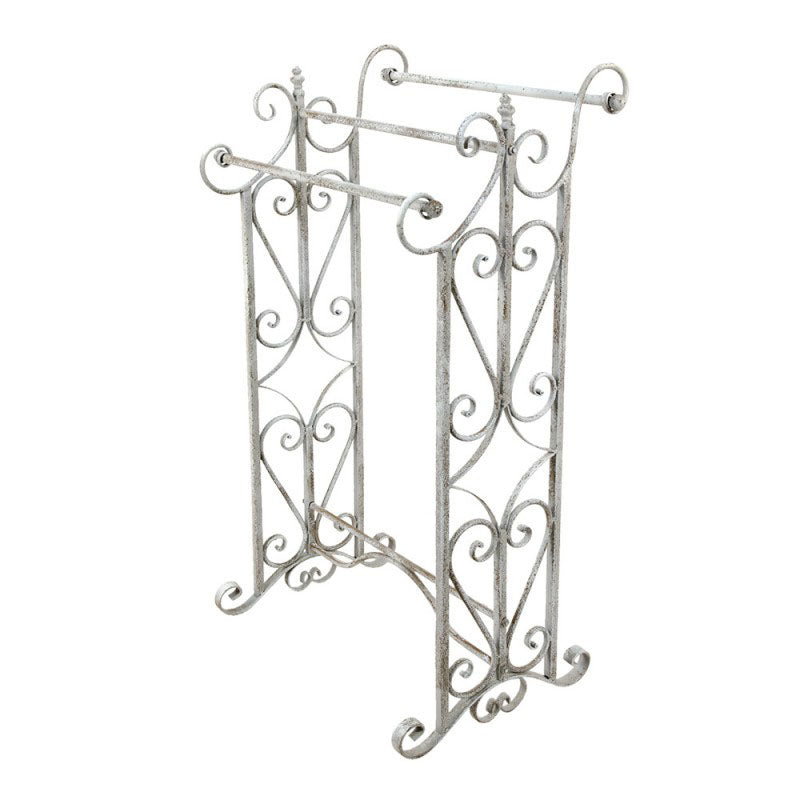 Jero - Romantic towel rail in shabby chic style