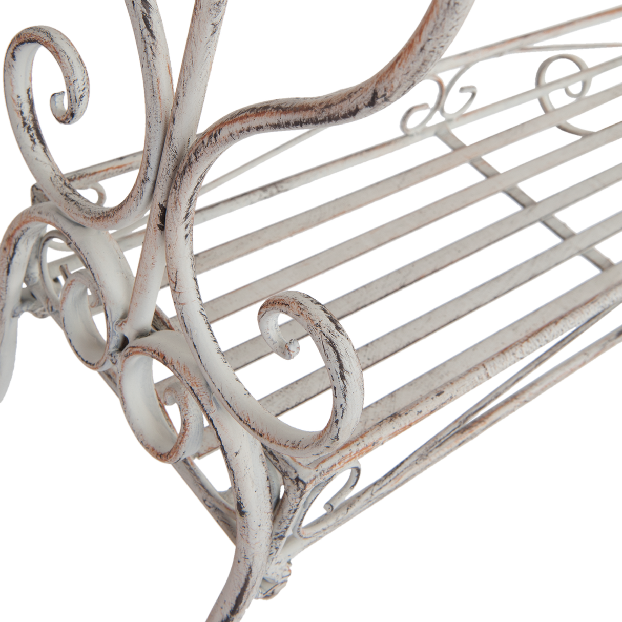 Léon - Romantic towel rail in shabby chic style