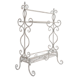 Léon - Romantic towel rail in shabby chic style