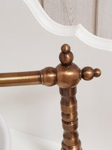 Mosel bronze small - antique-look single lever mixer tap antique brass look in country house style